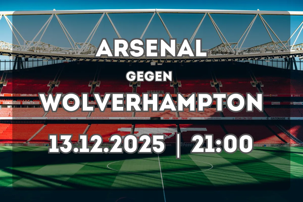 Arsenal vs Wolverhampton – Vorschau und Prognose (13.12.2025)